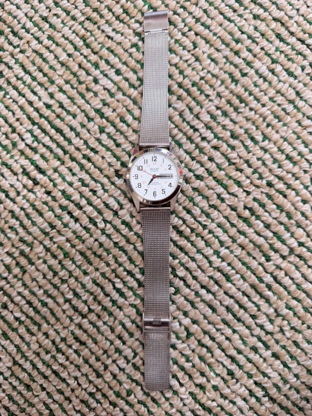 Sharp Quartz Railroad Watch